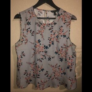New Banana Republic Floral Blouse